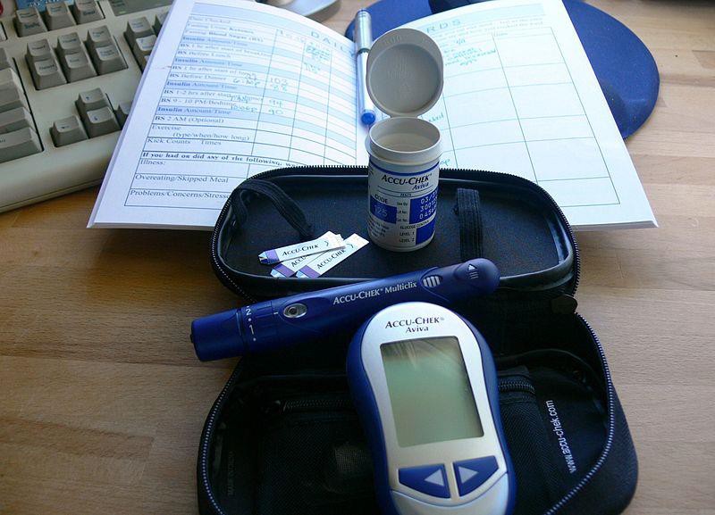 A gestational diabetes kit.