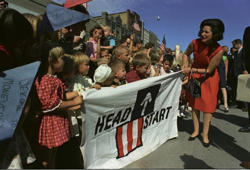 A photograph from when Head Start began.