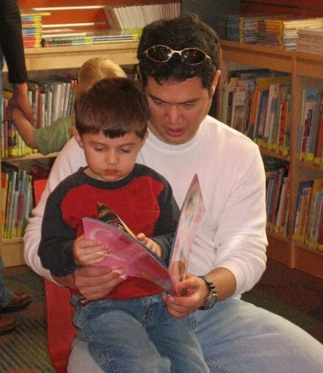 When children grow up to love reading, may have been influenced by the positive experiences of being read to in their families.