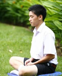 A Buddhist teen.