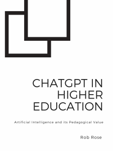 ChatGPT in Higher Education book cover